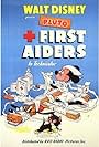 Pinto Colvig, Marcellite Garner, and Clarence Nash in First Aiders (1944)