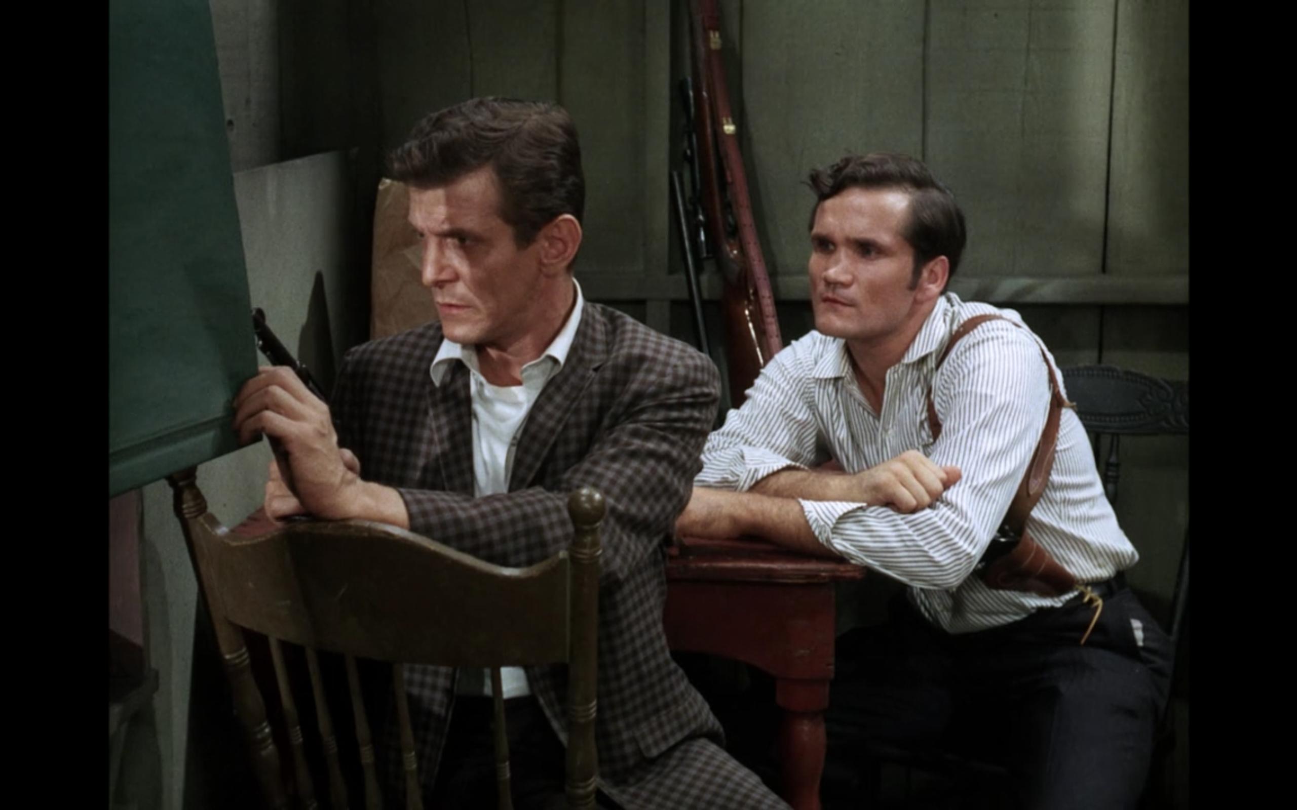 Charles Dierkop and Joe Turkel in The Andy Griffith Show (1960)