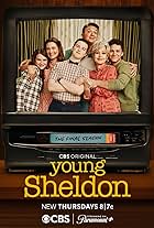 Annie Potts, Lance Barber, Zoe Perry, Raegan Revord, Montana Jordan, and Iain Armitage in Young Sheldon (2017)