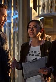 Aimee Garcia, Lauren German, and Kevin Alejandro in Lucifer (2016)