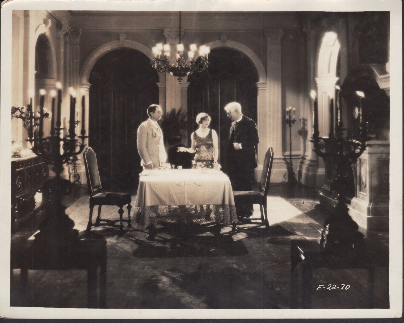 Margaret Livingston and Matt Moore in Married Alive (1927)