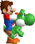 Mario and Yoshi