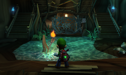 The Hollow Tree segment from Luigi's Mansion: Dark Moon.