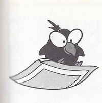 A Pidgit from Super Mario Bros. 2.