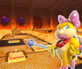 GBA Bowser's Castle 2 from Mario Kart Tour.