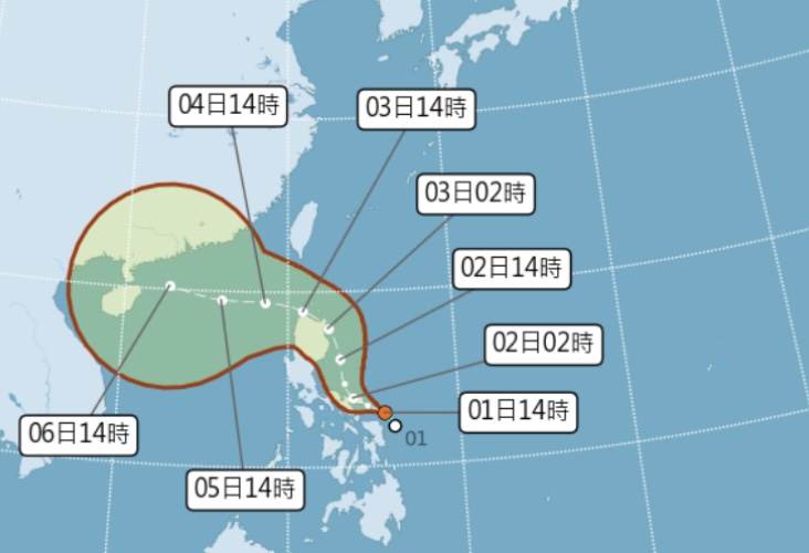 第11號颱風摩羯最快週一生成！路線南修恐有另一颱風 一週天氣概況先看