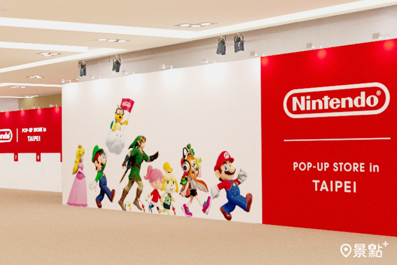 任天堂專門店快閃來台，地點選定於新光三越台北信義新天地A9。（圖／Nintendo POP-UP STORE in TAIPEI，以下同）