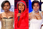 Taraji P. Henson's outfit changes at the 2024 BET Awards