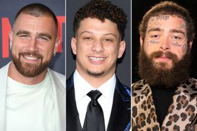 Travis Kelce; Patrick Mahomes II; Post Malone