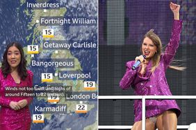 BBC Wales weather/X Taylor Swift