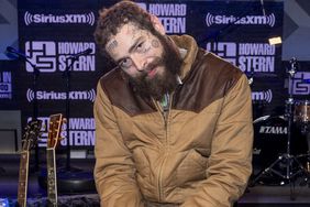 Post Malone visits SiriusXM's The Howard Stern Show at SiriusXM Studios on October 17, 2023 