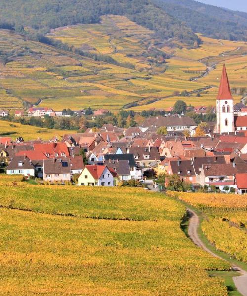 วิวสวยงามของ Alsace