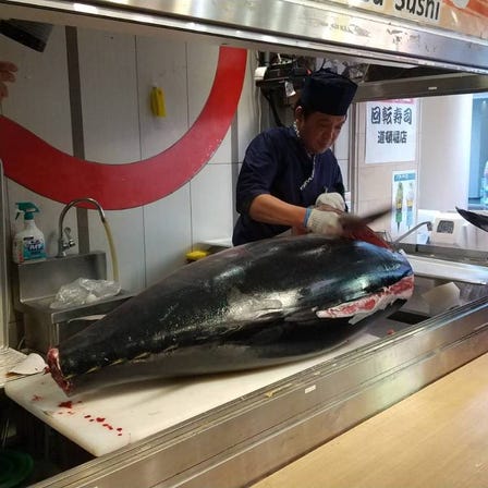 Bluefin Tuna Cutting SHOW