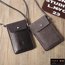（周一周四在線）手機包正韓文藝清新復古純色單肩斜挎包小包包迷你零錢包手機袋