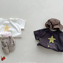 🐞啾米韓國童裝♪~24夏~BLACKBEAN~小星星上衣~BL0318-12【特價八折】