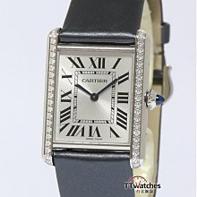 Cartier 坦克  鑽錶 76折
