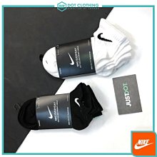 DOT聚點Nike Quarter Socks 中低襪 襪子 黑底白勾 白底黑勾 短筒 運動襪 三雙一組黑SX7677-010