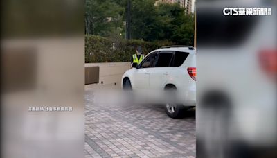 台中林酒店用餐停車遭阻攔 女駕駛與警衛爆口角