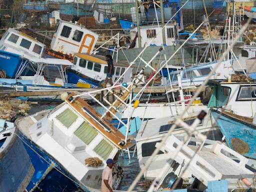 AP PHOTOS: From the Caribbean to Texas, Hurricane Beryl leaves a trail of destruction