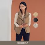 現貨【MEDUSA 曼度莎】I care 蓬蓬滾邊羽絨背心外套 - 3色（M-L）｜女背心外套 羽絨背心 鴨絨