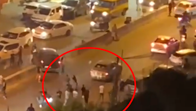 以色列男開車進入「巴勒斯坦地盤」 遭多人擲石燒車