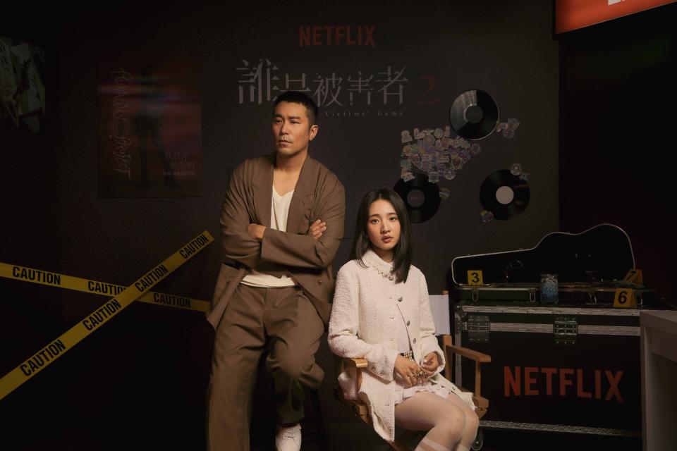 《誰是被害者：第2季》張孝全、李沐父女親情線引起共鳴。Netflix提供
