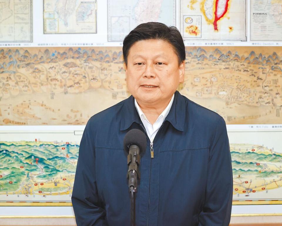 立法院國民黨團總召傅崐萁表示，為兩岸恢復交流出訪北京，是重中之重、責無旁貸的公務行程。（鄧博仁攝）