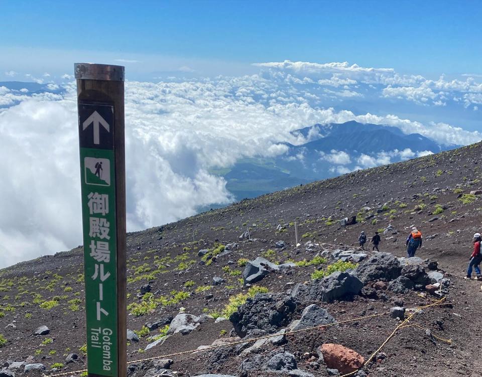 日本富士山登山路線#3
御殿場路線