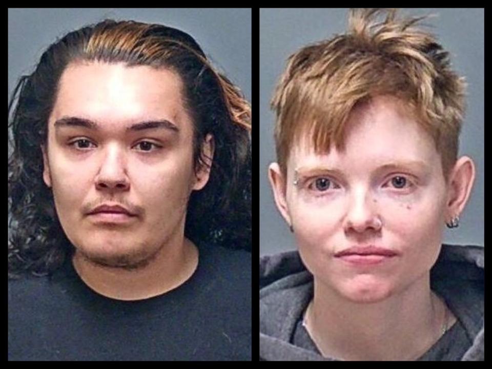 美國新罕布夏州一間兒童日托中心4人因在兒童食物中添加褪黑激素被捕，圖為被捕員工費拉多（左圖）和福斯特。翻攝臉書＠Manchester NH Police 