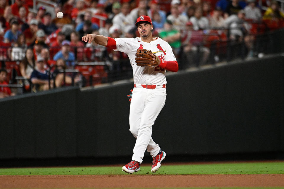 Nolan Arenado。(Photo by Joe Puetz/Getty Images)