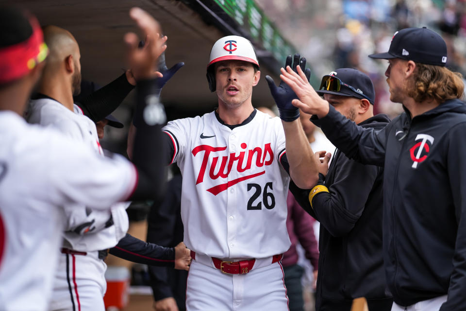 Max Kepler。(Photo by Brace Hemmelgarn/Minnesota Twins/Getty Images)