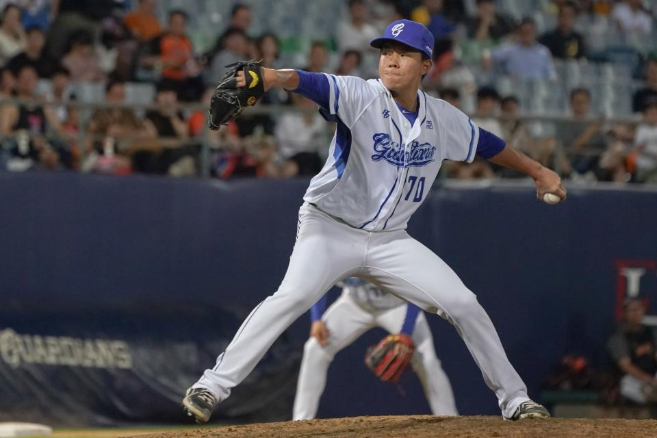 張瑞麟。（資料照，Fubon Guardians 富邦悍將棒球隊）