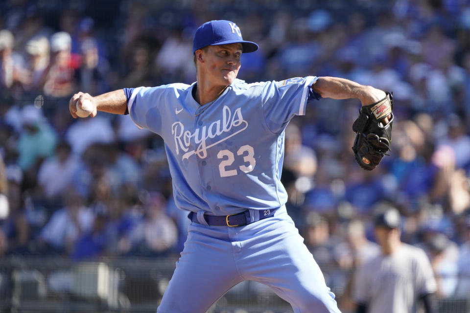 Zack Greinke。（MLB Photo by Ed Zurga/Getty Images）