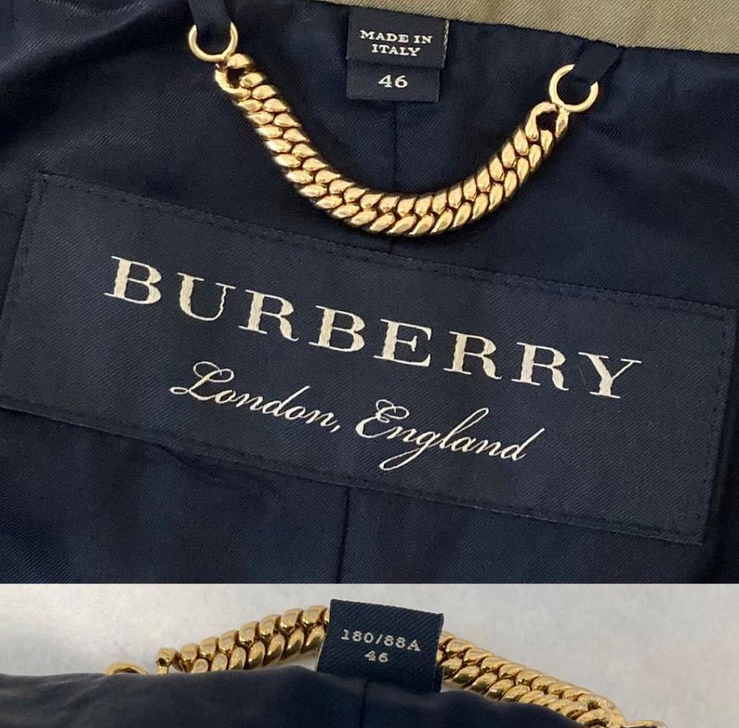 近新品／男女通用款／原價約10萬／Burberry London ／義大利製頂級款風衣