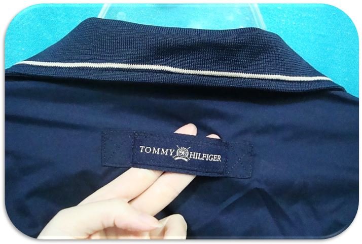 【搶好康】Tommy Hilfiger GOLF 男 L 深藍風衣外套 網眼透氣 美國知名名牌 只有一件 現貨 免運費