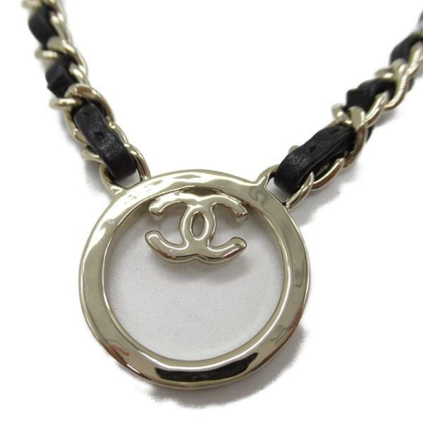 CHANEL 香奈兒 ABC576B  Necklace 項鏈 金屬 羊皮 日本現貨 包郵包稅 9.5成新【BRAND OFF】