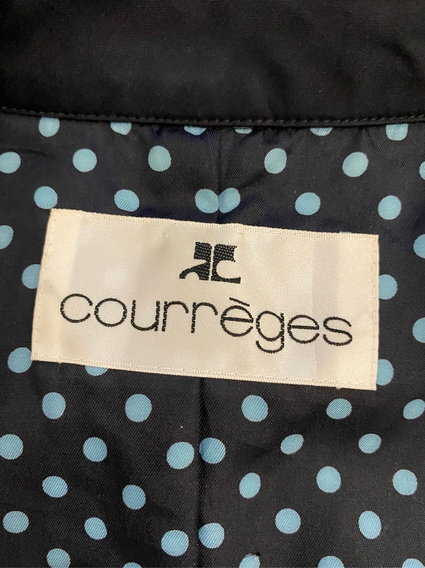 日本購入帶回 法國名牌 正品 courreges 風衣外套（女）