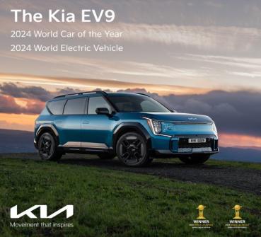 KIA EV9純電動休旅紐約車展獲選為 2024 年世界年度風雲車