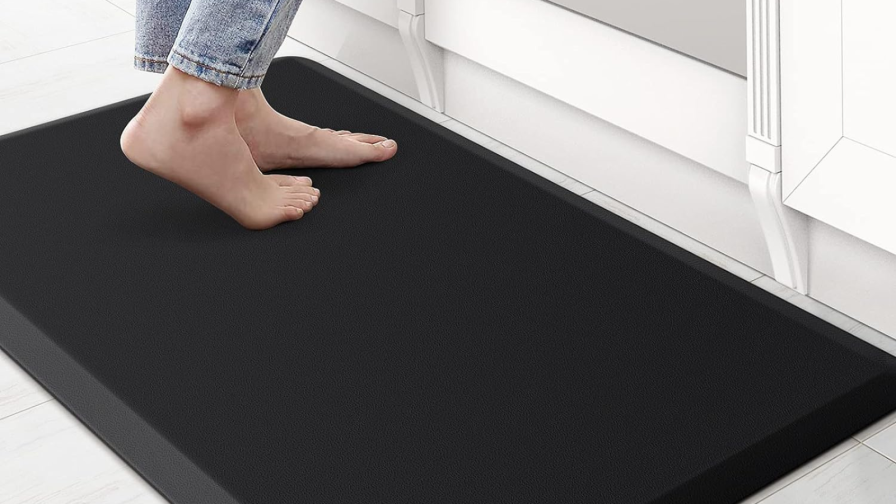 The pillowy anti-fatigue kitchen mat that's 'better than insoles' is down to $11