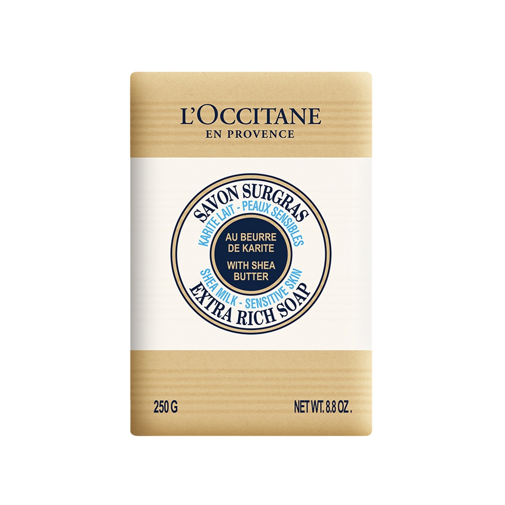 L’OCCITANE歐舒丹 乳油木皂 250g 任選兩入組 (牛奶、薰衣草) product image 3