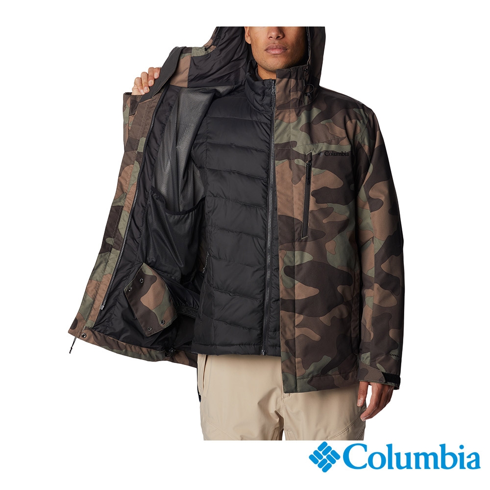 Columbia 哥倫比亞 男款 - Omni-Tech防水鋁點保暖兩件式外套-迷彩 UWE11550NC / FW22 product image 2