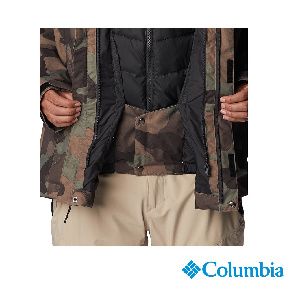 Columbia 哥倫比亞 男款 - Omni-Tech防水鋁點保暖兩件式外套-迷彩 UWE11550NC / FW22 product image 8