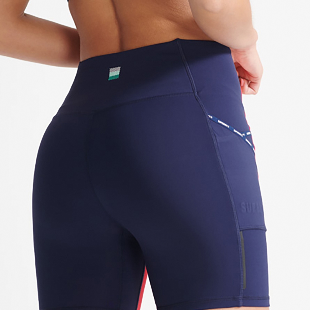 SUPERDRY 女裝 運動短褲 RUN TIGHT SHORT 桃紅 product image 4