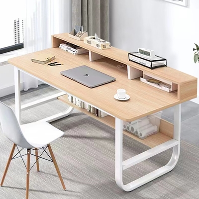[時時樂限定] AOTTO 北歐現代簡約桌上收納U型腿書桌120cm(辦公桌 電腦桌)