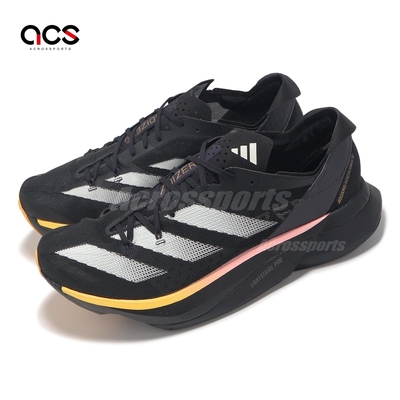 adidas 競速跑鞋 Adizero Adios Pro 3 M 男鞋 黑 銀 緩震 運動鞋 愛迪達 IG6439