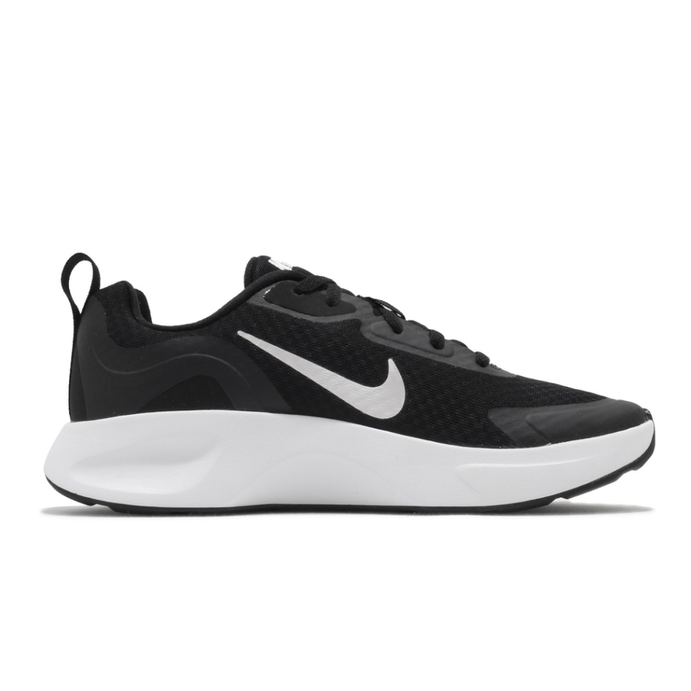 Nike 慢跑鞋 Wearallday 運動 女鞋 輕量 透氣 舒適 避震 路跑 健身 黑 銀 CJ1677001 product image 3