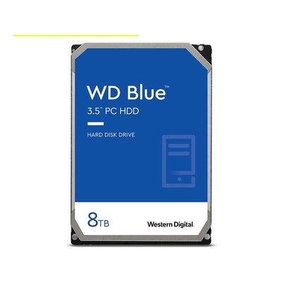 WD 藍標 8TB 3.5吋SATA硬碟 WD80EAAZ