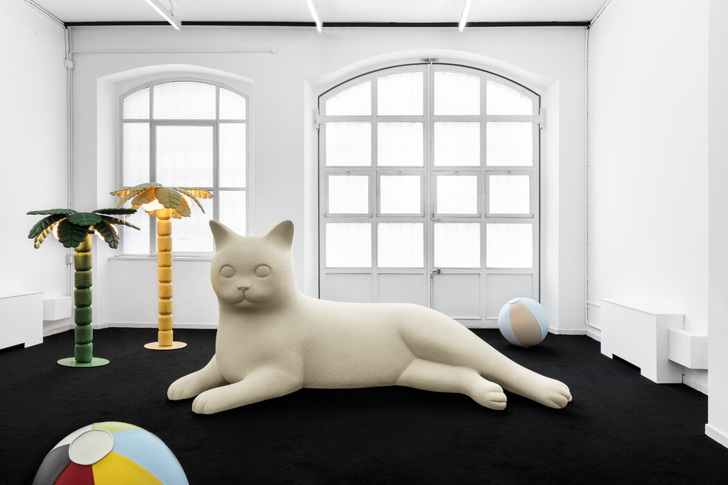 Atelier Biagetti的“宠物治愈”系列的一个场景布置。
