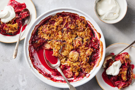 Image for Plum-Almond Crumble