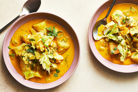 Image for Cod, Celery and Potato Stew With Coconut and Herbs